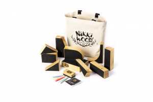 Nikki block - Juego de bloques de madera